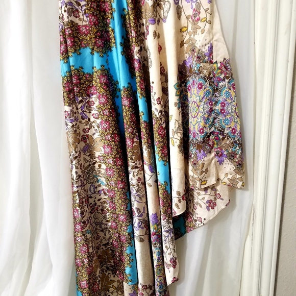 Antonio Melani Maxi Halter Floral Dress size 4 - Picture 5 of 8